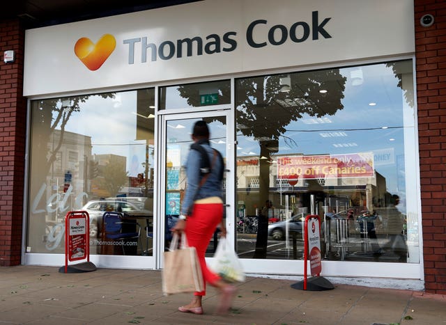 A Thomas Cook shop