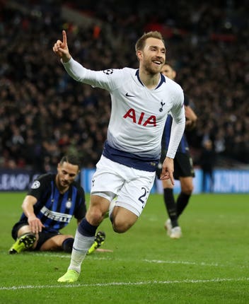 Tottenham Hotspur v Inter Milan – UEFA Champions League – Group B – Wembley Stadium