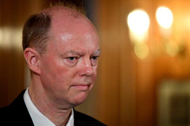 Chief Medical Officer Professor Chris Whitty