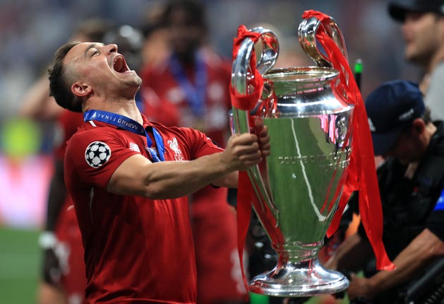 Liverpool’s Xherdan Shaqiri has been out of the picture so far this season