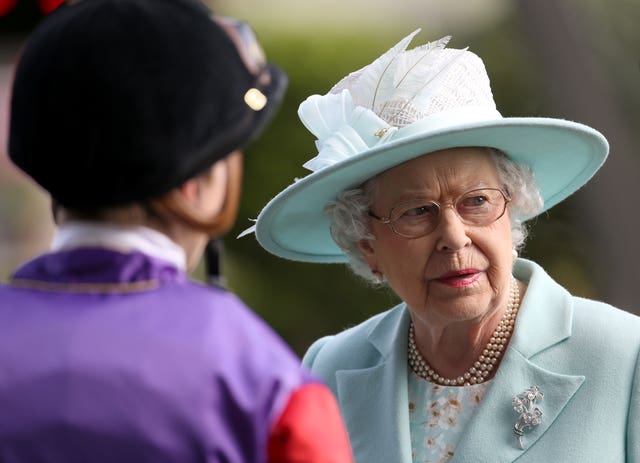 The Queen at Royal Ascot