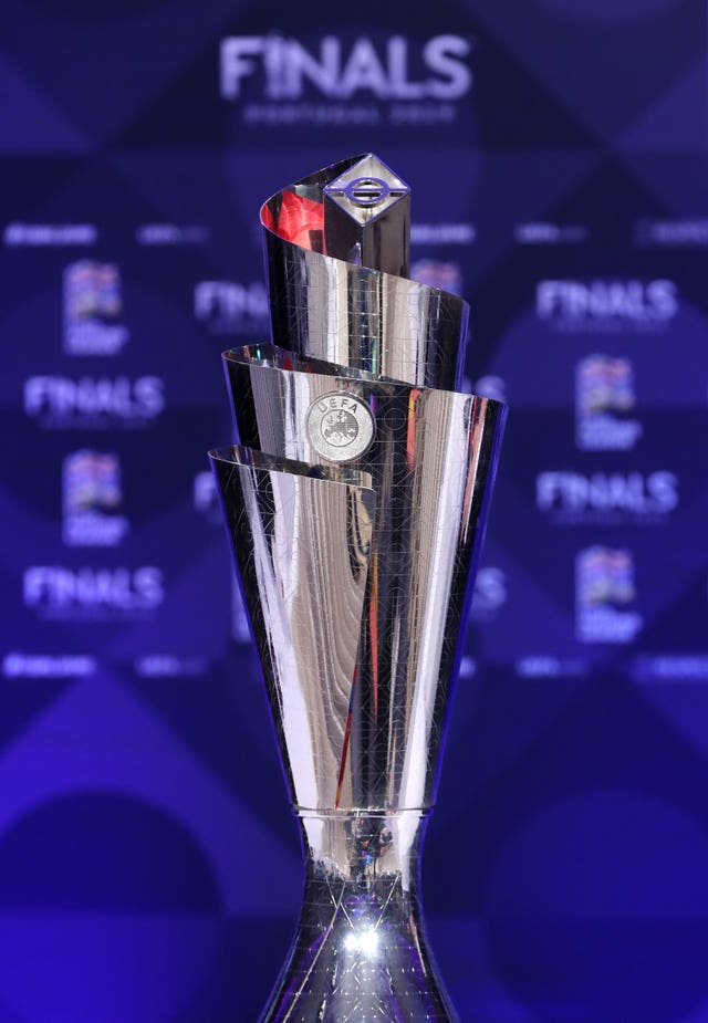 UEFA Nations League trophy