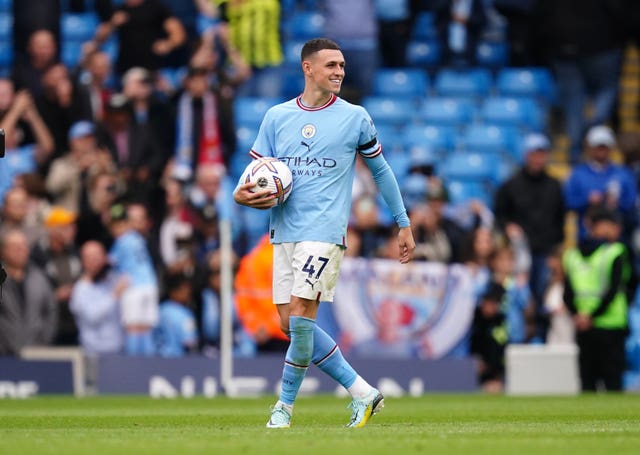 Phil Foden also hit three for dominant City