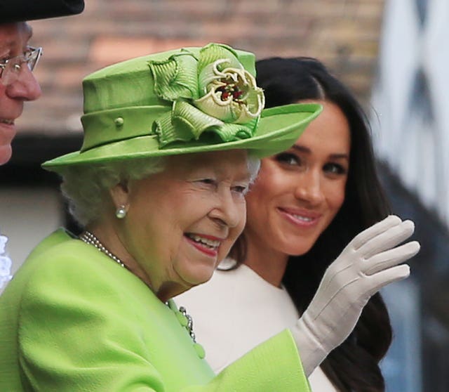 The Queen and Meghan