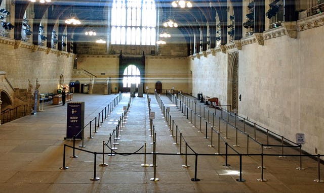 Westminster Hall (George Ryan/PA)