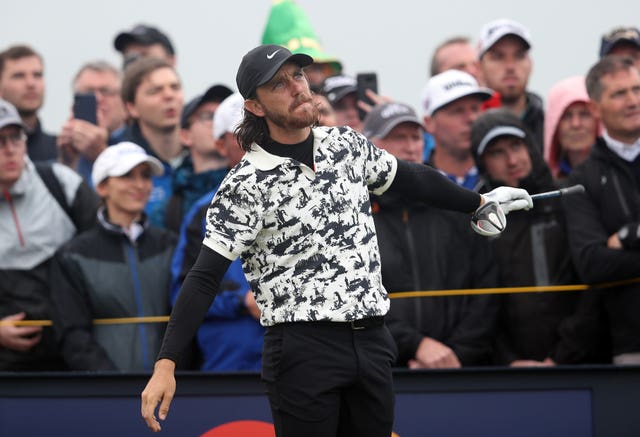 Fleetwood wore some eye-catching shirts throughout the tournament