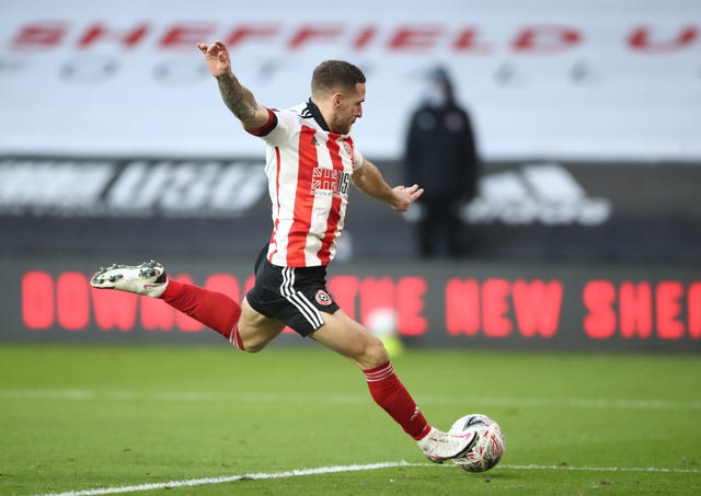 Billy Sharp scores Sheffield United's second goal against Plymouth