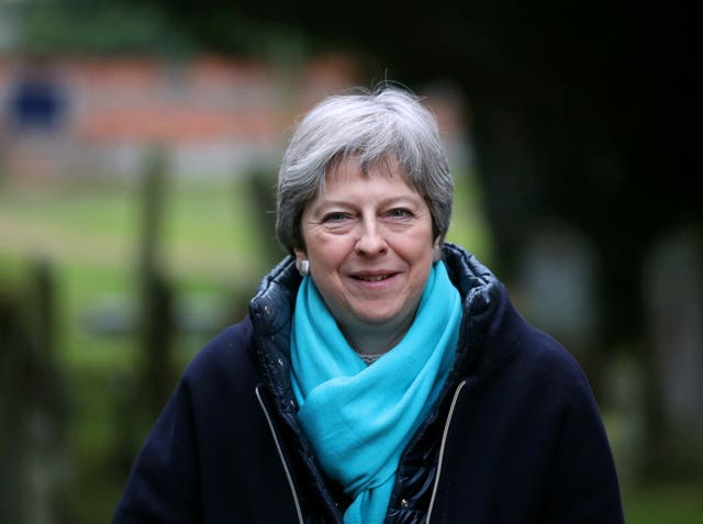 Theresa May is launching a review of student funding (Steve Parsons/PA)
