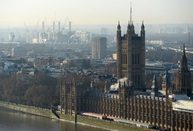 London skyline stock
