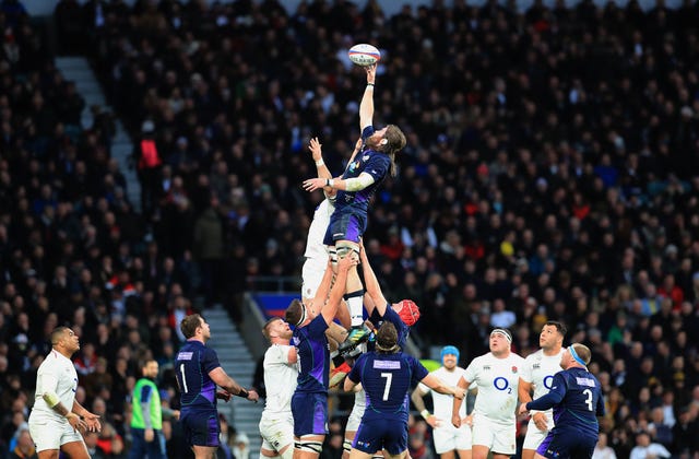 England and Scotland fought out a remarkable 38-38 draw two years ago