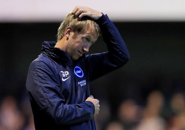 Brighton have lost their last two matches and are without a win in four Premier League games.
