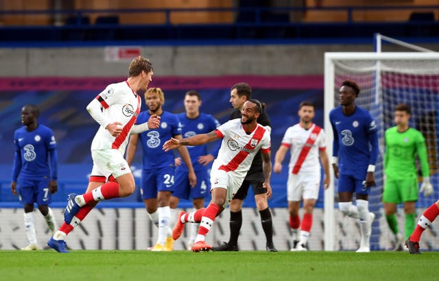 Southampton drew at Chelsea last month