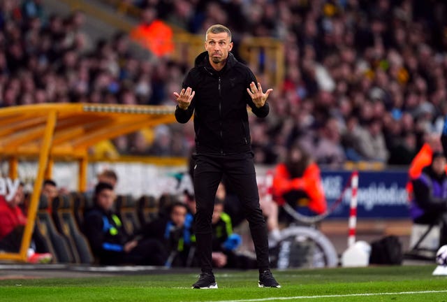 Wolves manager Gary O’Neil