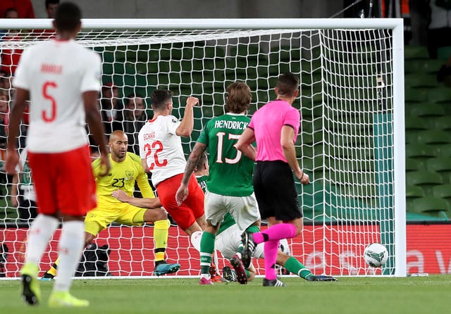 Fabian Schar gave Swirzerland the lead in Dublin 