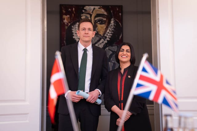 Home Secretary Shabana Mahmood visits Denmark