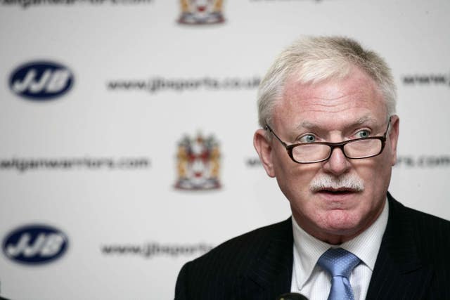 Ian Lenagan is chairman of Wigan Warriors