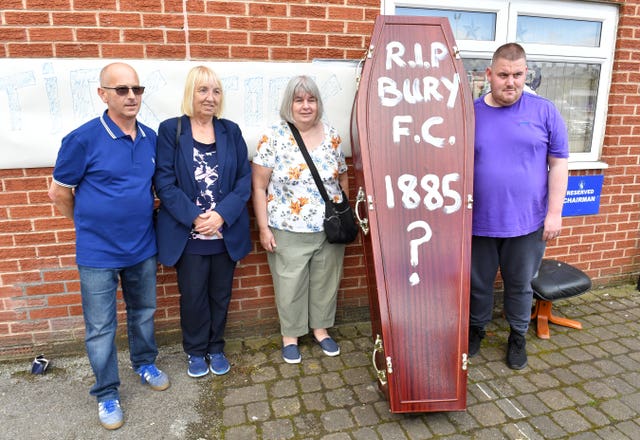 Bury FC Plight