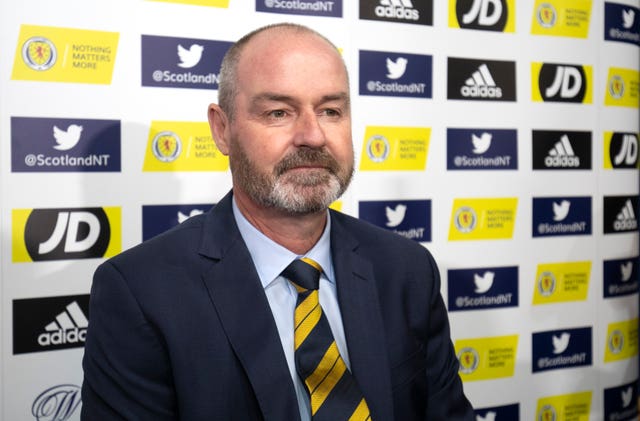 Steve Clarke was named as Scotland coach last Monday