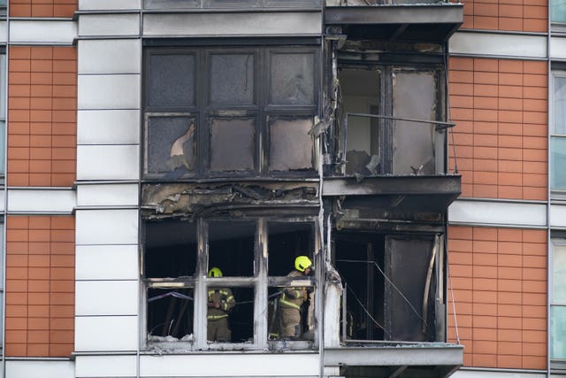 Canary Wharf fire