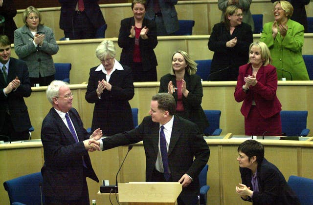 McConnell First minister for Scotland