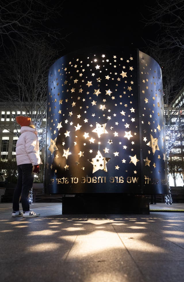 Canary Wharf’s Winter Lights festival