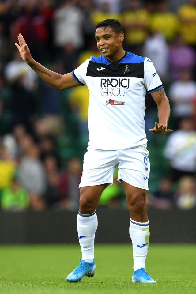 Atalanta are on course for a second season of Champions League football after Luis Muriel hit the winner at Cagliari