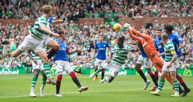 Allan McGregor was kept busy in the Rangers goal