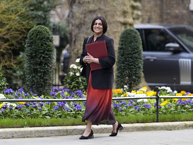 Home Secretary Shabana Mahmood arrives for a Cabinet meeting in Downing Street, London