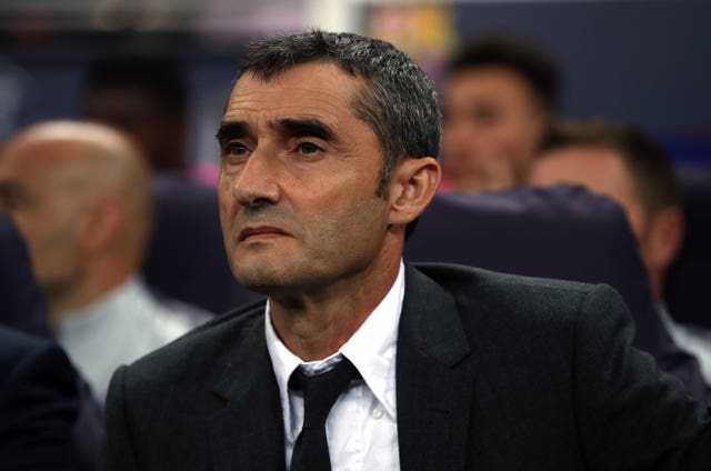 Barcelona boss Ernesto Valverde saw his side misfire at Athletic Bilbao