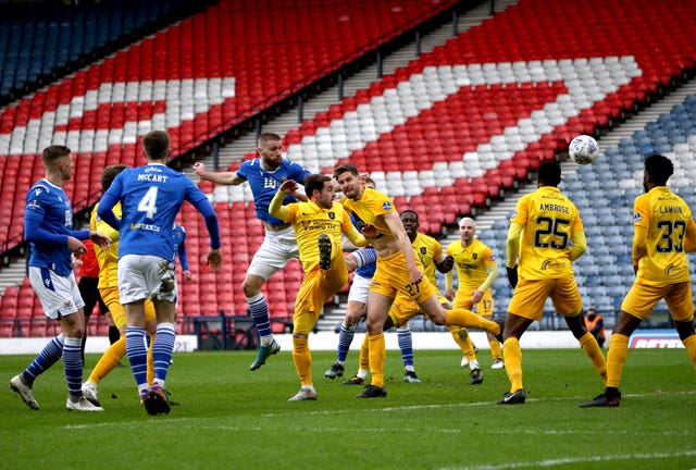 Shaun Rooney scores the games only goal 