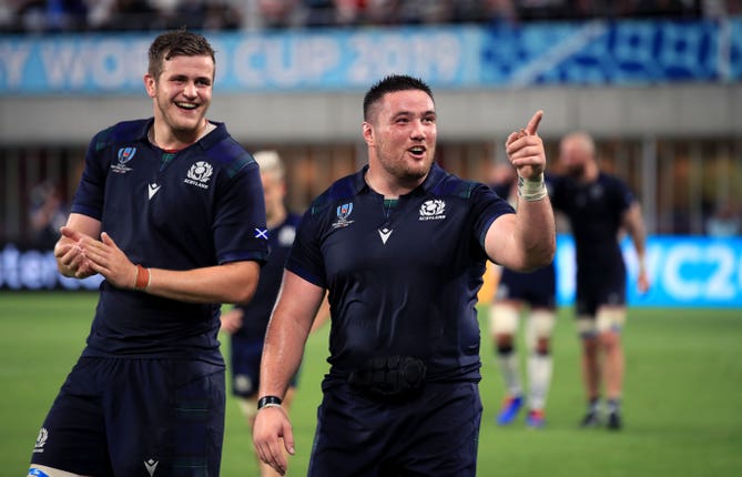 Scotland secured a potentially crucial bonus point against Samoa