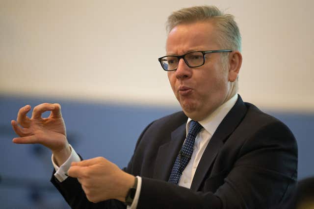 No one takes Environment Secretary Michael Gove seriously as an eco-warrior, Jeremy Corbyn says (Aaron Chown/PA)