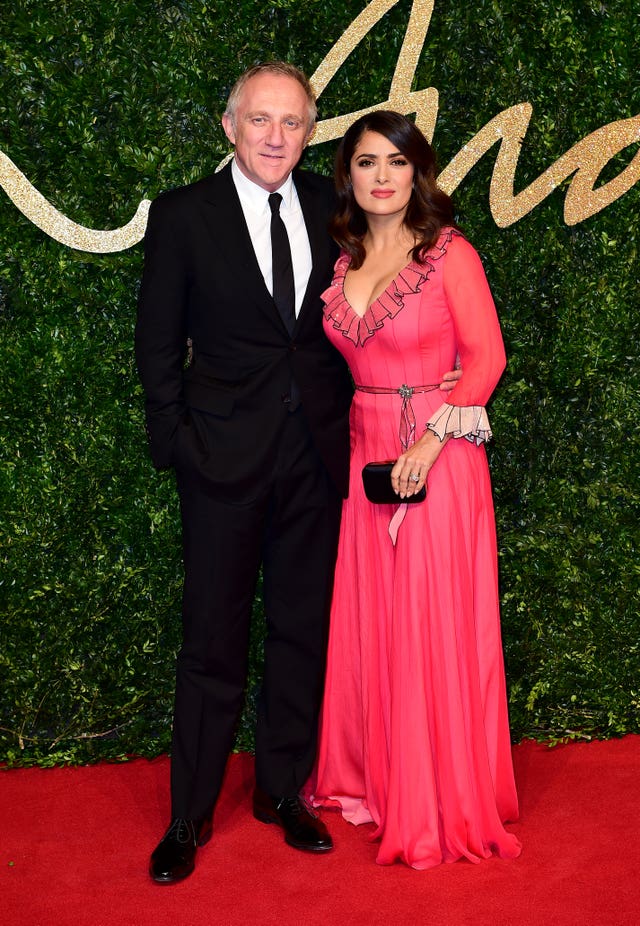 Francois-Henri Pinault and Salma Hayek