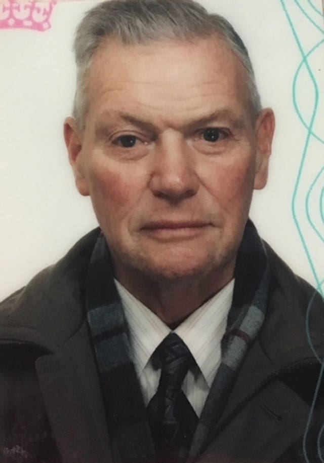 William Ritchie, 90, who has gone missing from his Aberdeenshire home (Police Scotland/PA)