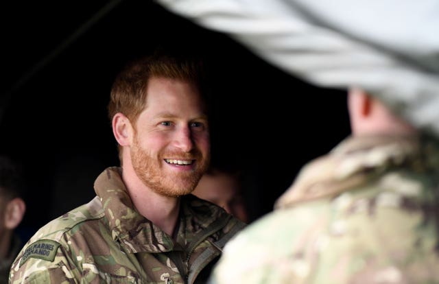 Royal visit to 42 Commando Royal Marines