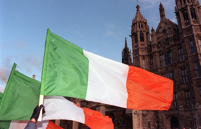 A third of Britons said they would not mind Northern Ireland leaving the UK and joining the Republic of Ireland (Neil Munns/PA)