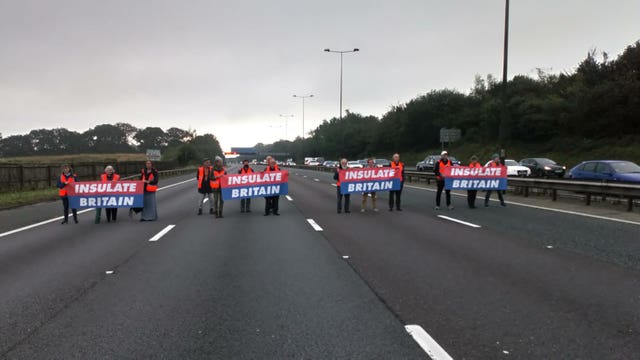 Insulate Britain protests