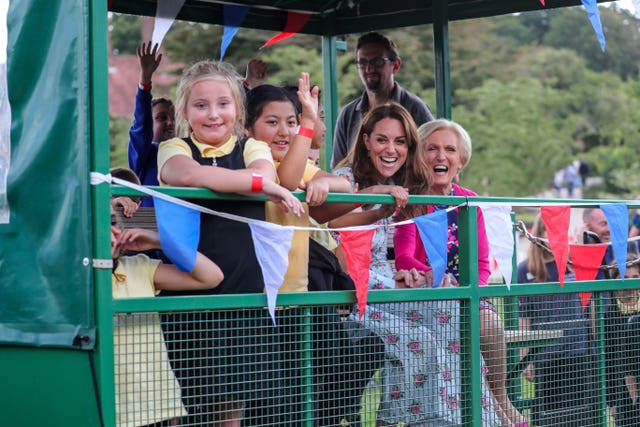 Duchess Of Cambridge visits RHS Wisley
