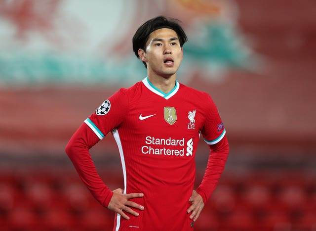 Liverpool's Takumi Minamino has been linked with a late switch to Saints