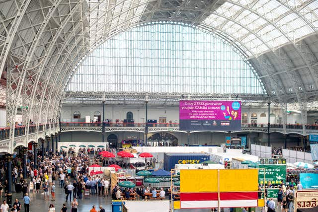 Great British Beer Festival crowd