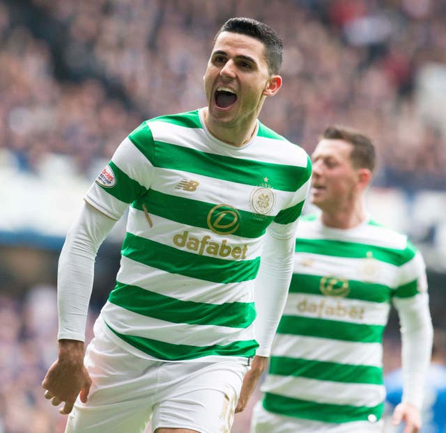 Celtic's Tom Rogic could be snapped up by Southampton (Jeff Holmes/PA)