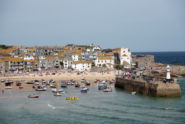 St Ives (Martin Keene/PA)