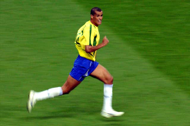 Rivaldo was another of the stars in 2002