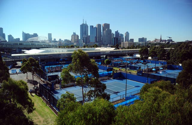 The Australian Open is set to get under way in Melbourne on February 8 (PA).