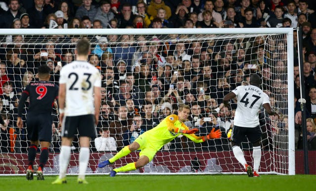 Kamara missed a penalty he was not supposed to take against Huddersfield (Yui Mok/PA Images)