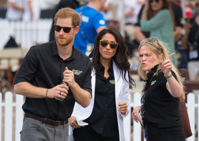 Meghan and Harry at the Invictus Games