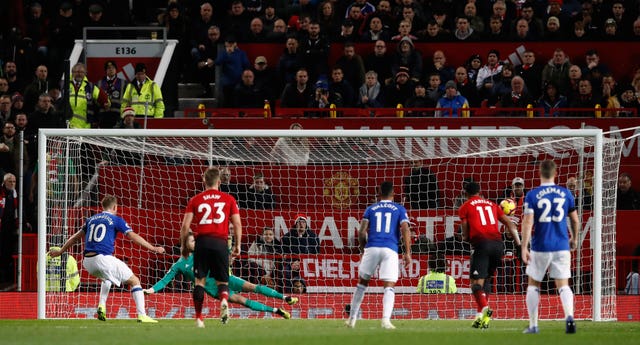Gylfi Sigurdsson's penalty denied Manchester United a rare clean sheet 