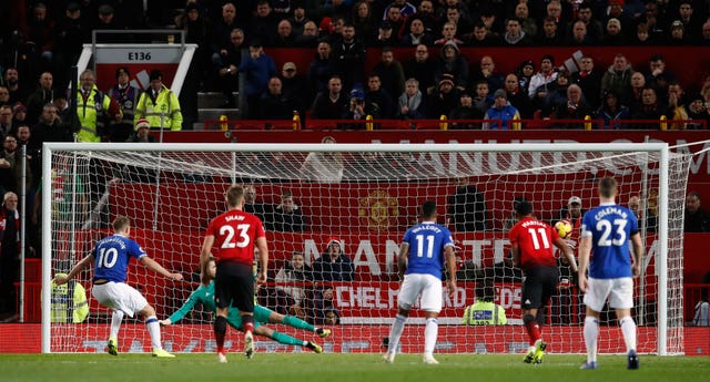 Gylfi Sigurdsson's penalty denied Manchester United a rare clean sheet