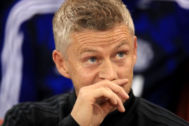Solskjaer was mulling over signing a striker in the summer