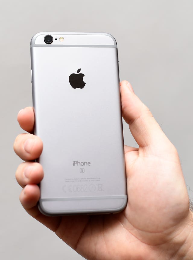 An iPhone